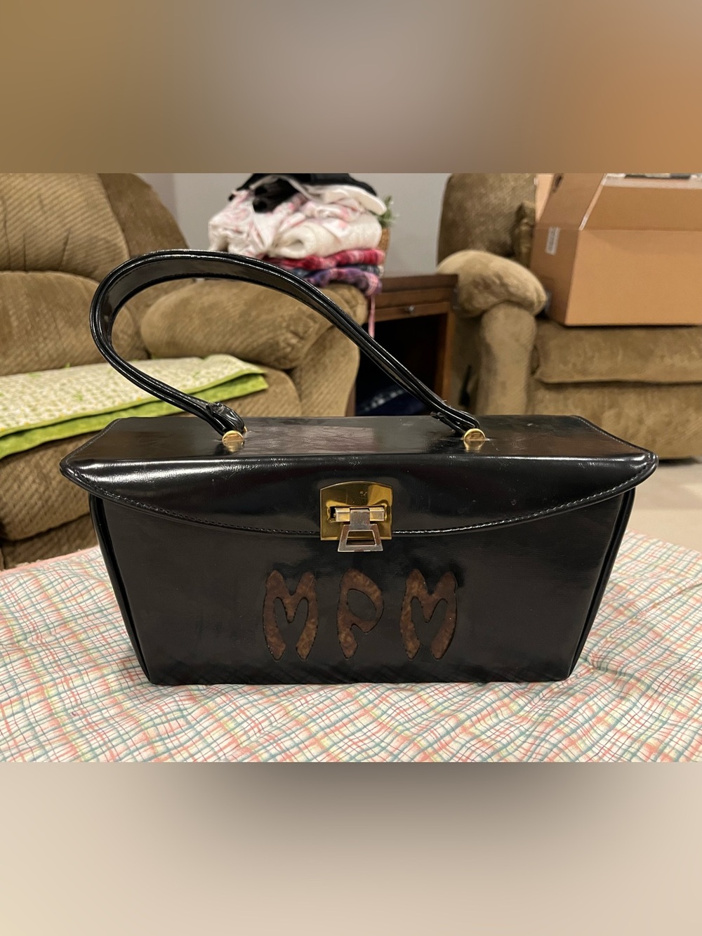 True Vintage Black Handbag